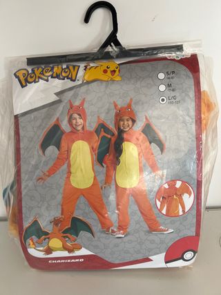 Disfraz Charizard Talla L/G (10-12)