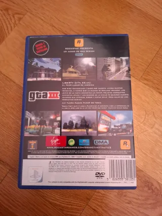 GTA III PlayStation 2 (PS2) PAL