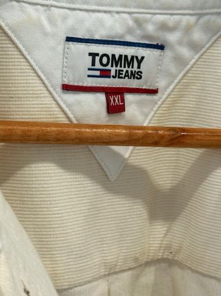 Camicia Tommy Hilfiger Beige Uomo