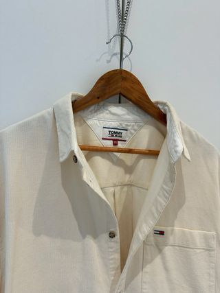 Camicia Tommy Hilfiger Beige Uomo