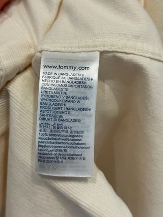 Camicia Tommy Hilfiger Beige Uomo