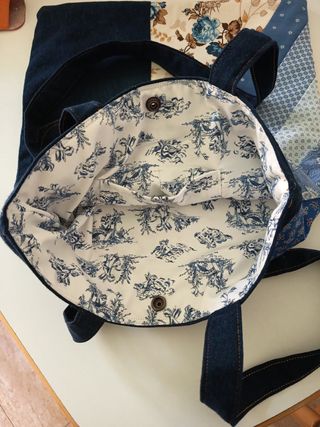 Bolso de tela patchwork