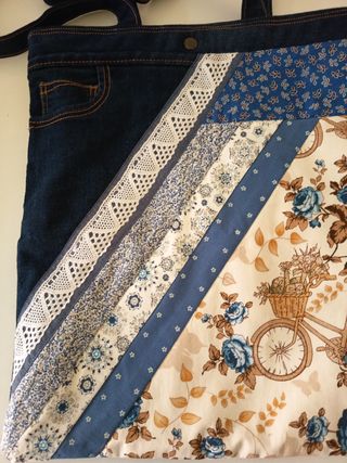 Bolso de tela patchwork