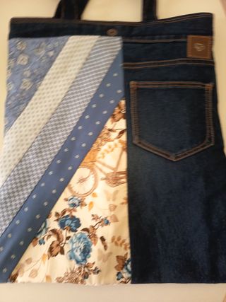 Bolso de tela patchwork