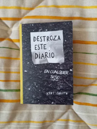 Destroza este diario en cualquier sitio