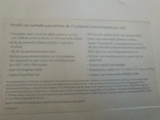 MacBook Air Apple Plata