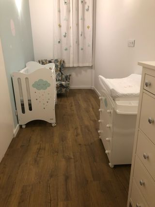 Cajonera cambiador y cuna