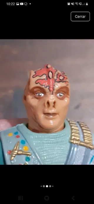 Star Trek TNG Capitán Dathon 1993 Playmates