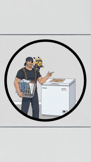 Brandt BFK201ESW (El Búnker de los Congelados) ️