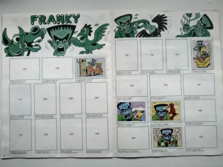 Álbum Horribles Familias Cromos Fher 1979