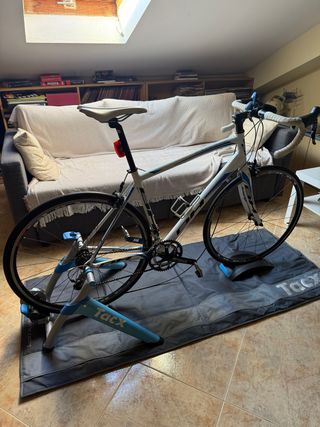 Bici carretera + Rodillo