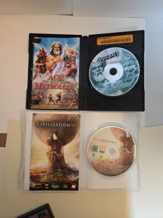 4 Juegos PC: Age of Mythology, Civ VI, Sparta