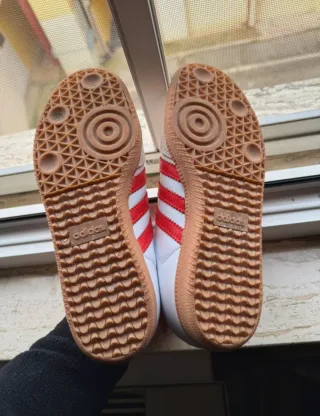 Adidas Samba Scarpe da Ginnastica Rosse e Bianche