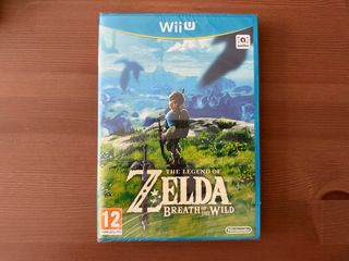 Zelda Breath of the Wild Wii U precintado