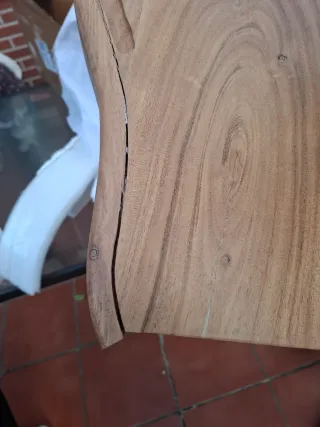 Estante de madera flotante con cajón