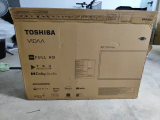 Televisión Toshiba 40 Negra