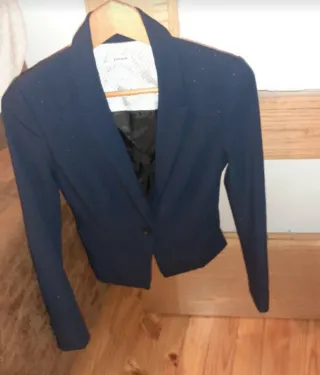 Chaqueta azul marino