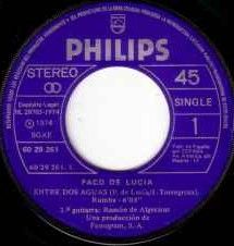 PACO DE LUCIA : CONCIERTO DE ARANJUEZ + single