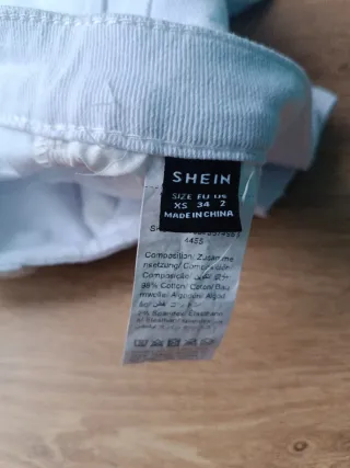 Pantalón campana blanco