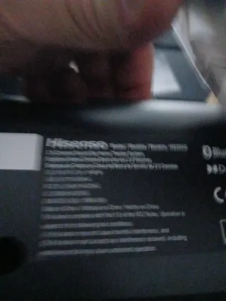 Barra de Sonido Hisense Negra