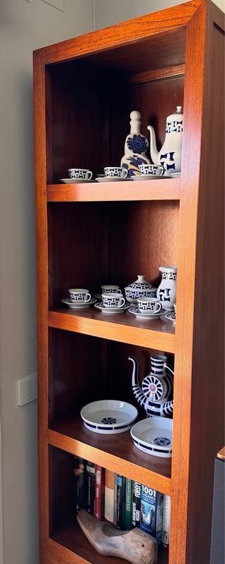 Librería Estantería Teca