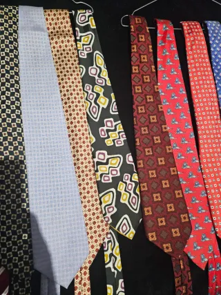 Lote 14 Corbatas Vintage 80s 90s