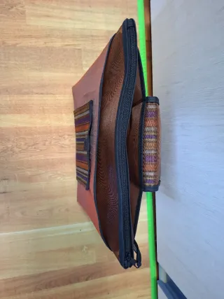 Bolso Lartisan du Liban marrón con transparencias