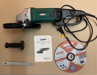 Amoladora radial 230 mm potente + disco