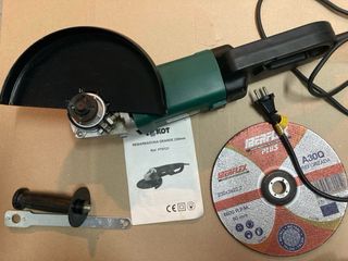 Amoladora radial 230 mm potente + disco