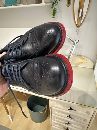 Zapatos Cetti Cuero Talla 46 Azul