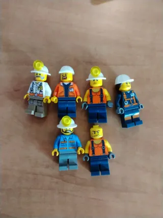 Lego Mineros X6 Original