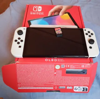 Nintendo Switch OLED Blanca