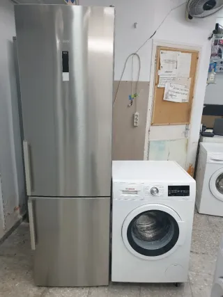 Pack Nevera y Lavadora Bosch con garantía