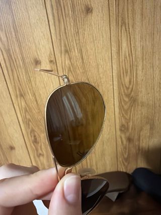 Gafas Ray-Ban Aviator Large Metal Doradas Mujer