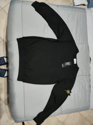 Felpa Stone Island Nera