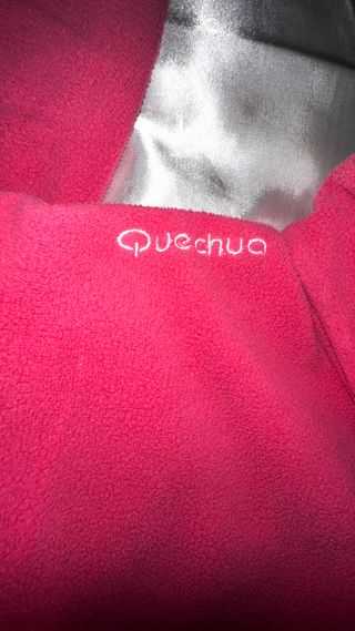 Jersey rosa con cremallera