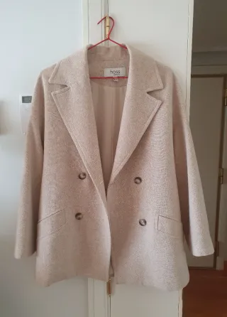 Chaquetón Hoss Intropia Beige Talla S