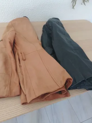 Chaqueta Cuero Vintage