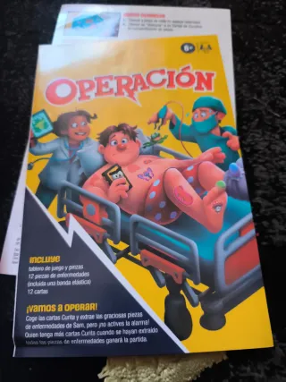 Juego de mesa Operación