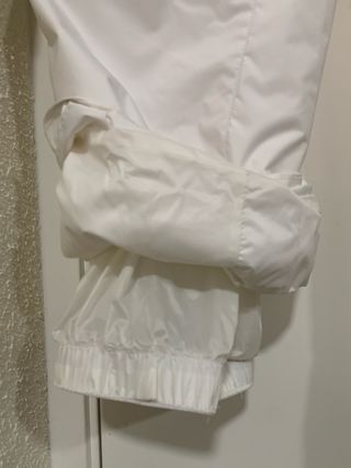 Pantalón de esquí blanco talla 36