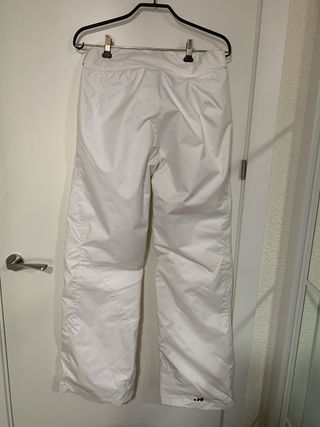 Pantalón de esquí blanco talla 36