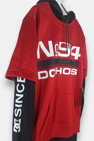 Sudadera DC Shoes Roja y Negra Talla M