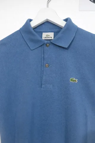 Polo Lacoste Azul eleganteTalla M