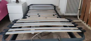 Cama eléctrica 190x90 poco uso con colchones