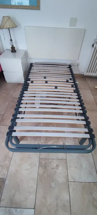 Cama eléctrica 190x90 poco uso con colchones