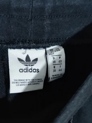 Pantalón chándal Adidas mujer negro