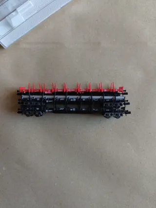 Lote 3 vagones portacontenedores