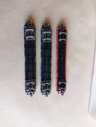 Lote 3 vagones portacontenedores