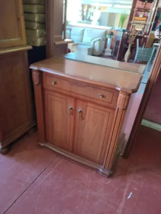 Recibidor con espejo