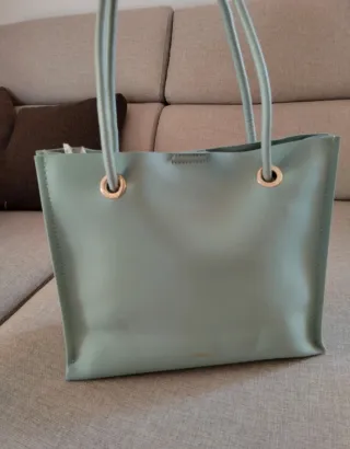 Borsa tote azzurra Carpisa nuova